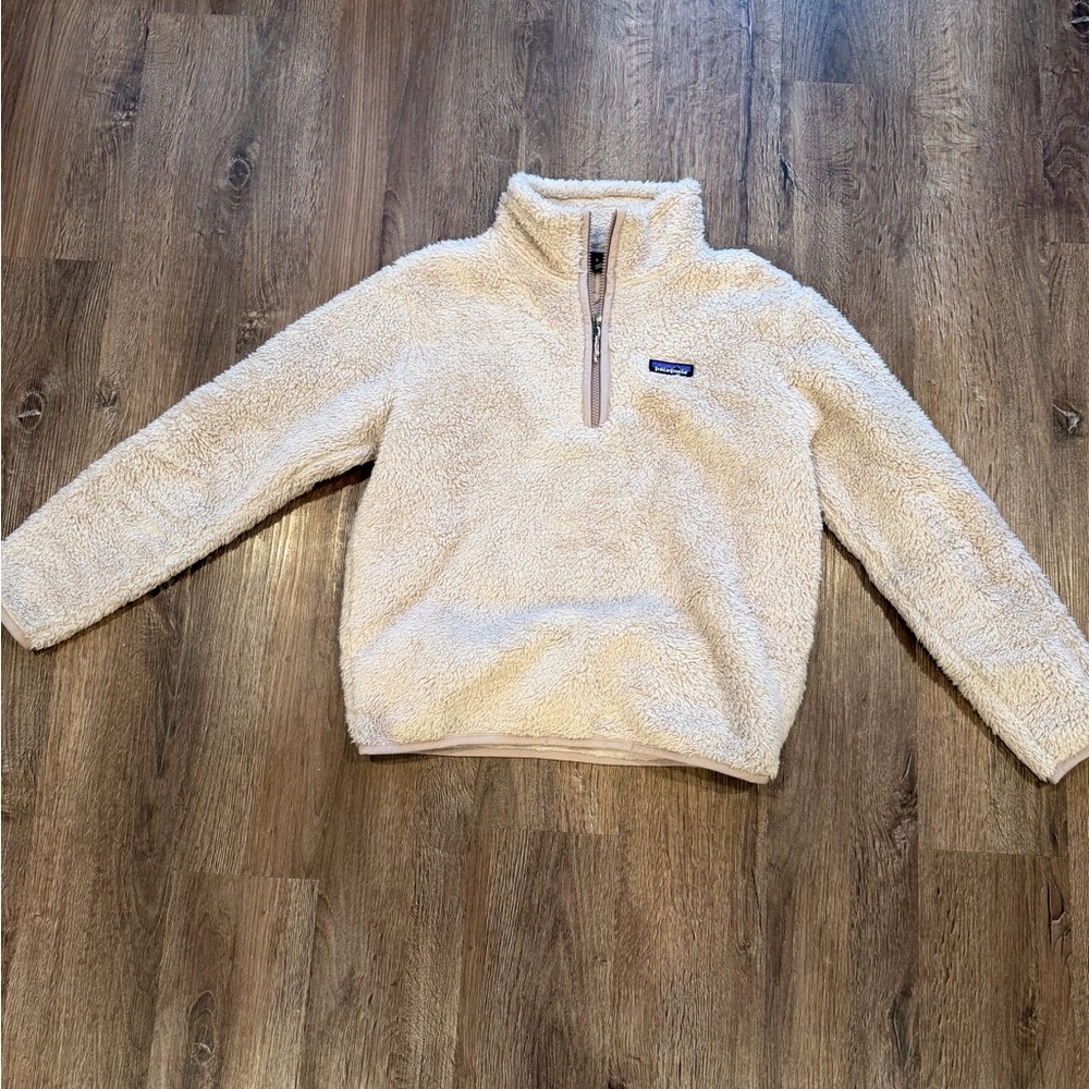 Patagonia Off-White Fleece Pullover